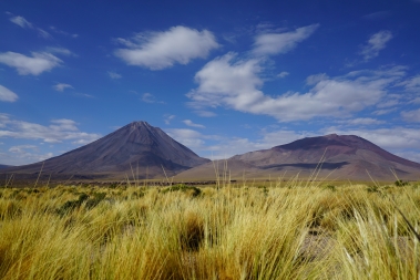 The Licancabur volcano (5916m), from road 27, Chile.